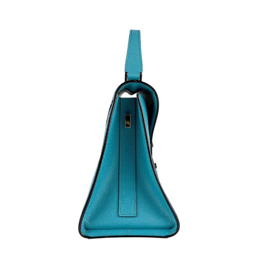 Valextra　ハンドバッグ　ヴァレクストラ　最終値下げ Valextra（ヴァレクストラ） ハンドバッグ レザー ターコイズブルー