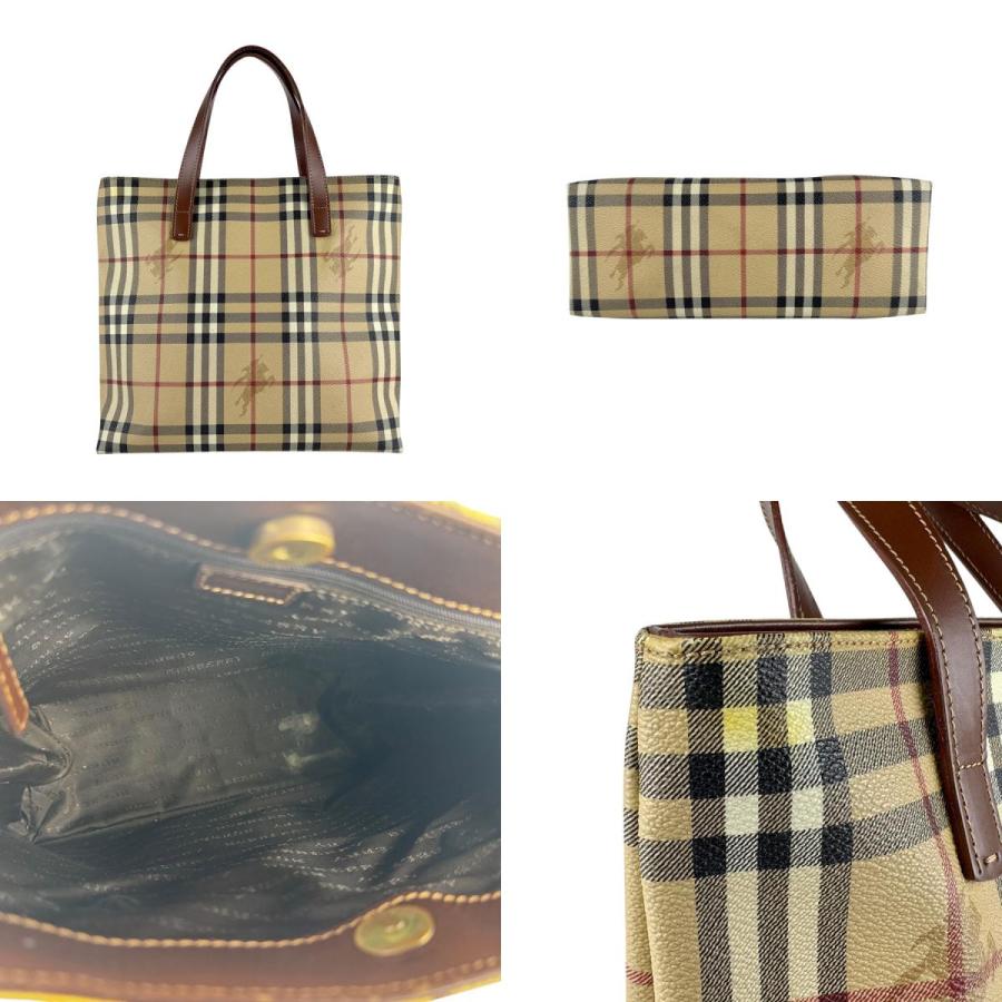 BURBERRY（バーバリー） ハンドバッグ PVCコーティングキャンバス