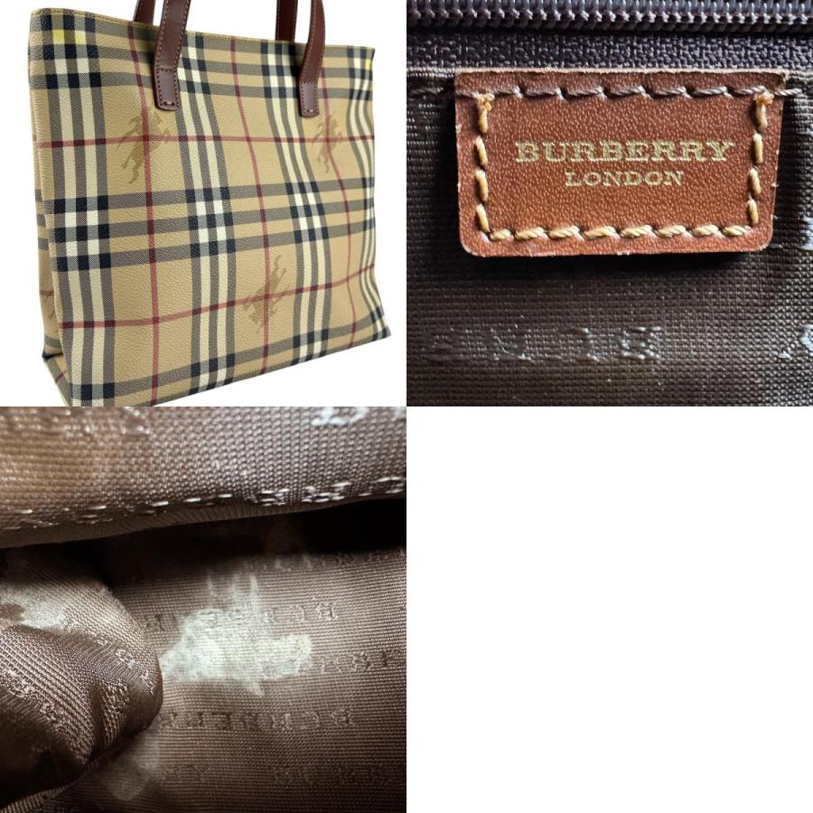 BURBERRY（バーバリー） ハンドバッグ PVCコーティングキャンバス