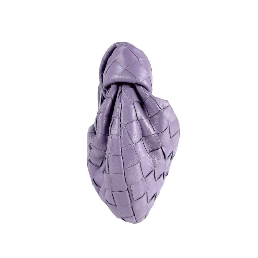 ボッテガヴェネタ BOTTEGAVENETA ハンドバッグ イントレチャート ミニ ジョディ レザー パープル_1