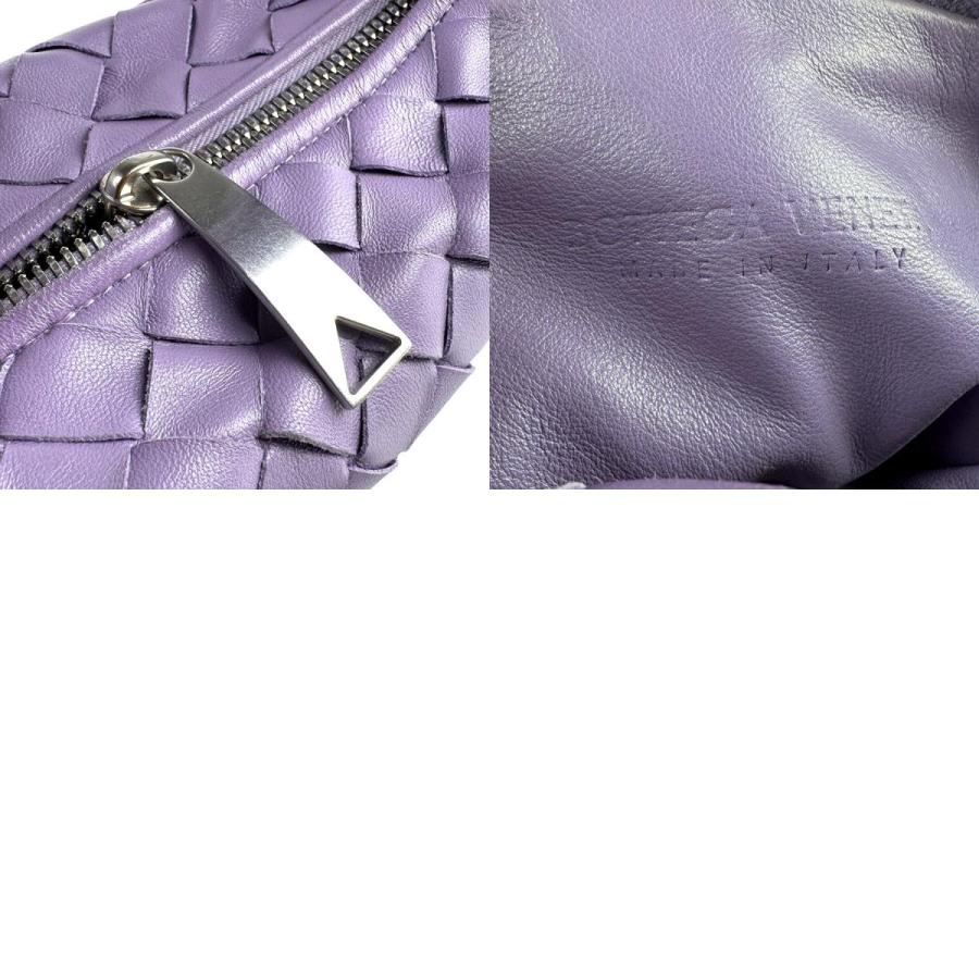 ボッテガヴェネタ BOTTEGAVENETA ハンドバッグ イントレチャート ミニ ジョディ レザー パープル_4