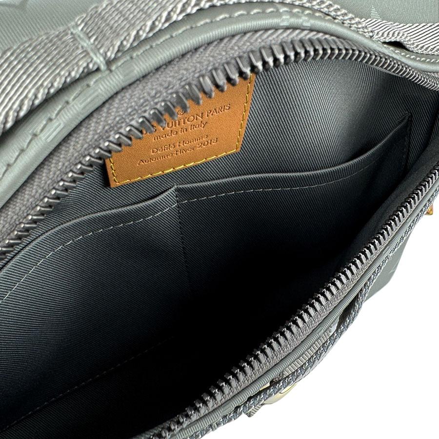 ルイ ヴィトン LOUIS VUITTON ショルダーバッグ モノグラム チタニウム メッセンジャーPM ナイロンキャンバス グレー_4