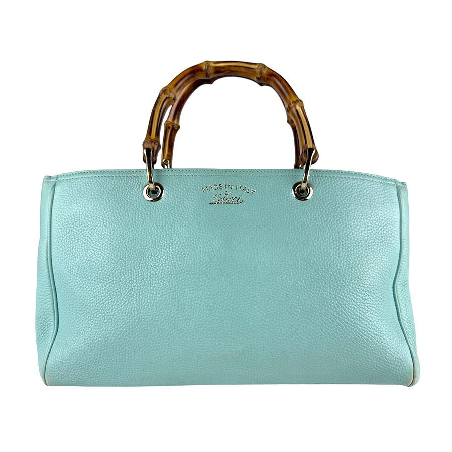 GUCCI（グッチ） ハンドバッグ ショルダーバッグ バンブー レザー