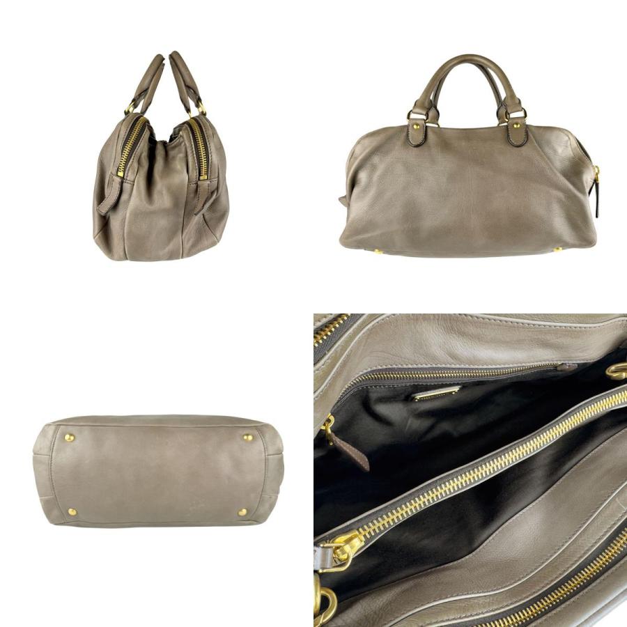 miu miu（ミュウミュウ） ハンドバッグ ショルダーバッグ レザー