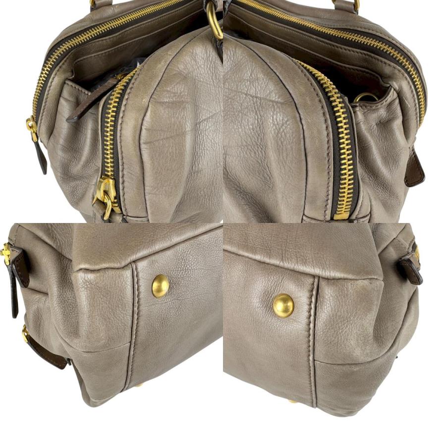 miu miu（ミュウミュウ） ハンドバッグ ショルダーバッグ レザー