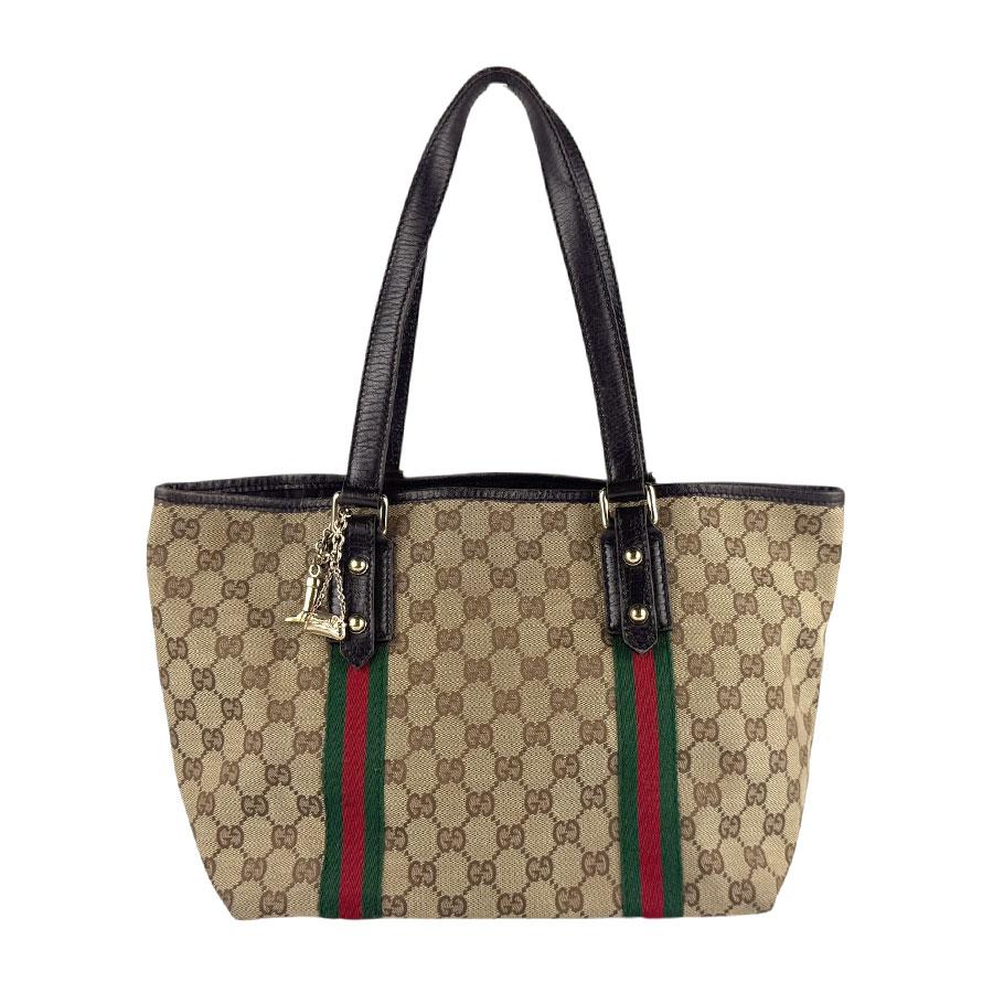 GUCCI（グッチ） ハンドバッグ GGキャンバス ブラウン : ブランド