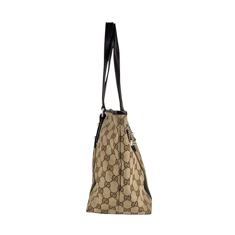 GUCCI（グッチ） ハンドバッグ GGキャンバス ブラウン : ブランド