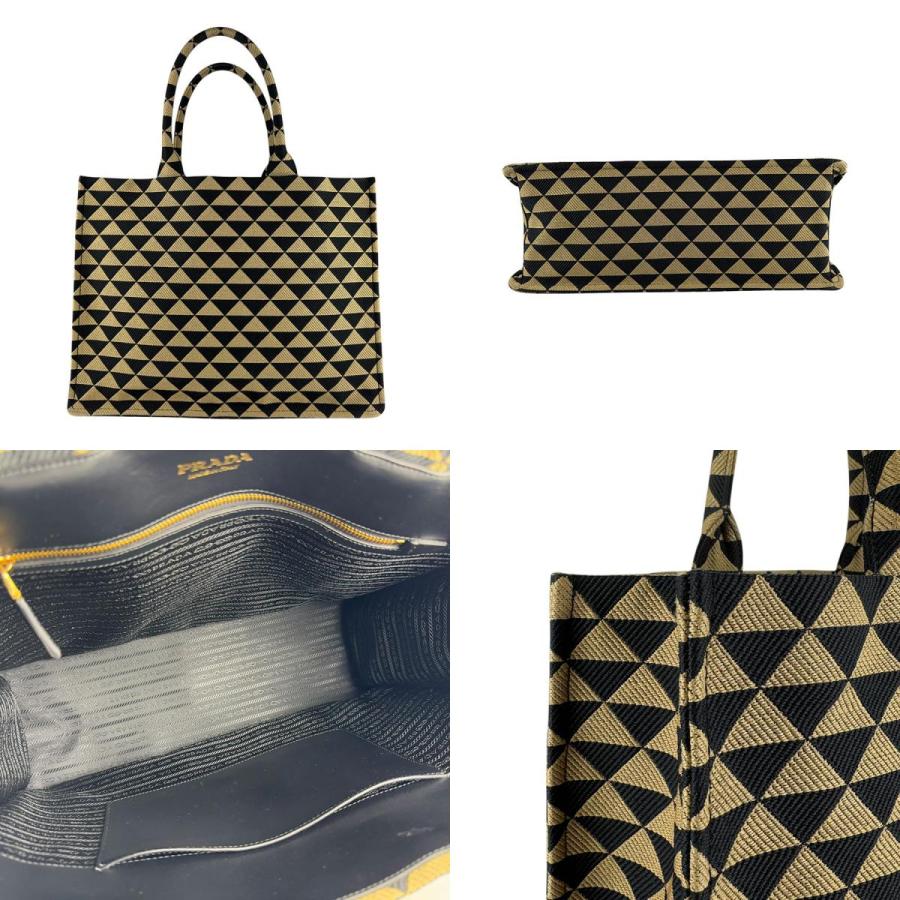 PRADA（プラダ） ハンドバッグ トートバッグ キャンバス ブラック