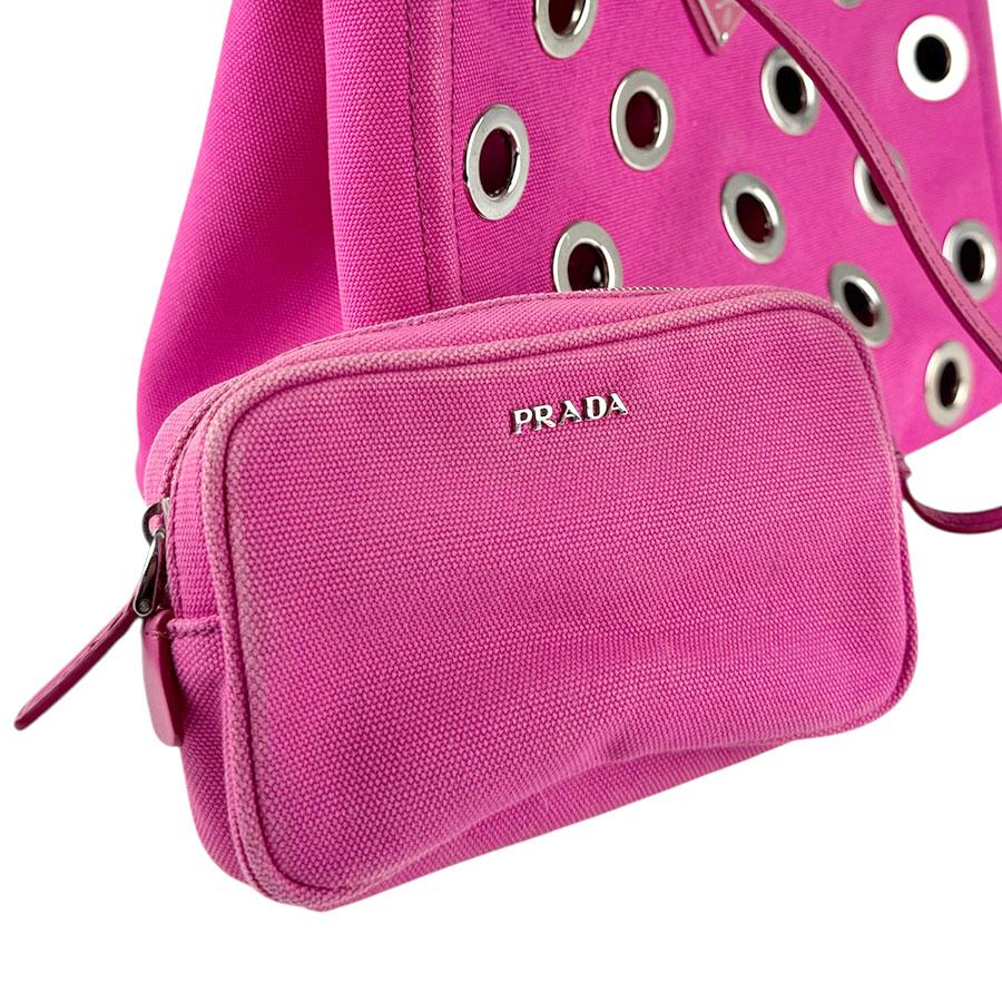 PRADA（プラダ） ハンドバッグ ショルダーバッグ カナパ キャンバス 