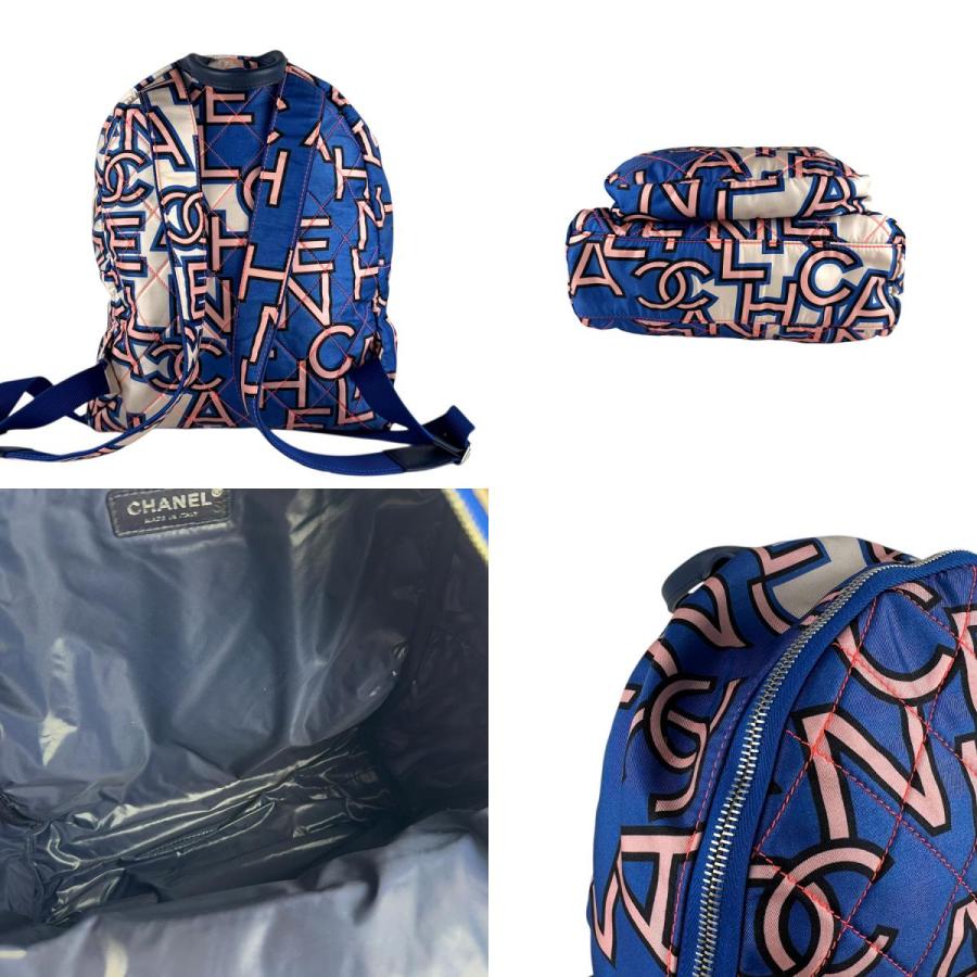 CHANEL（シャネル） リュック サテン ブルー系 : ブランドバリュー