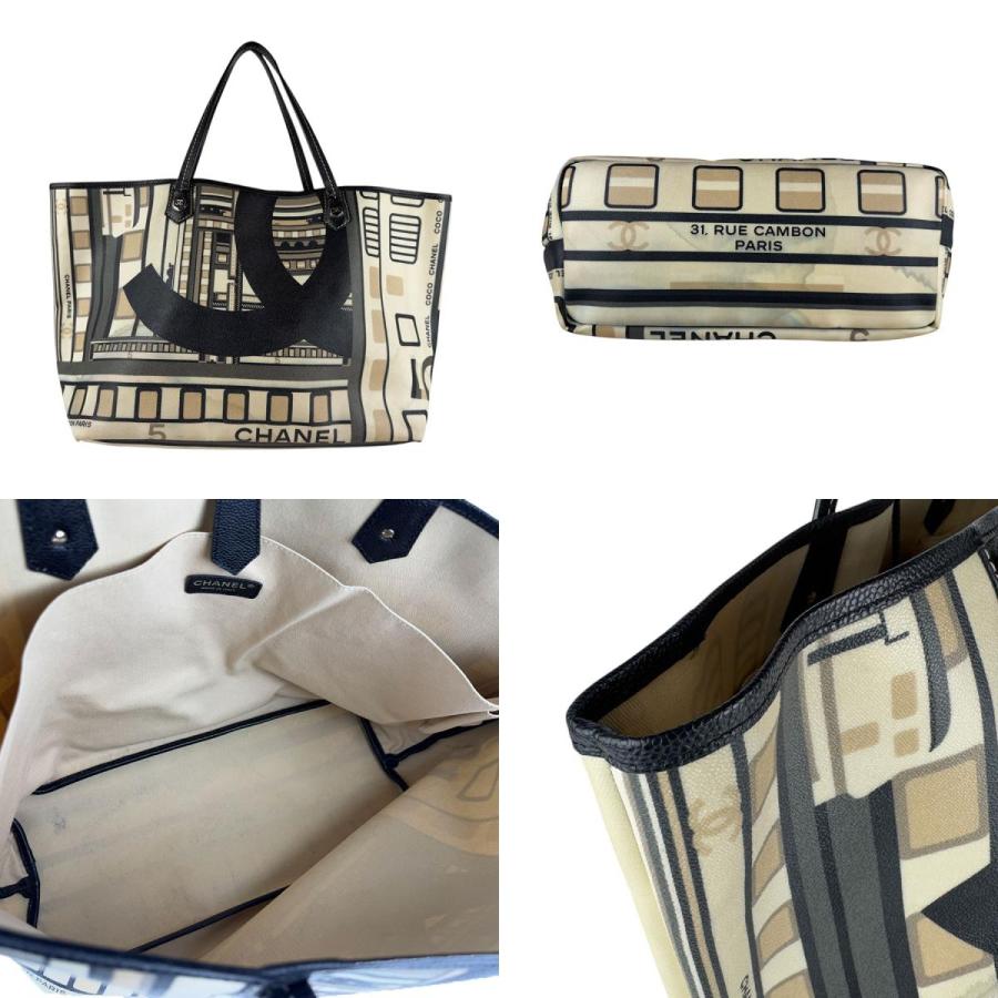 CHANEL（シャネル） トートバッグ セントラルステーション PVC/レザー