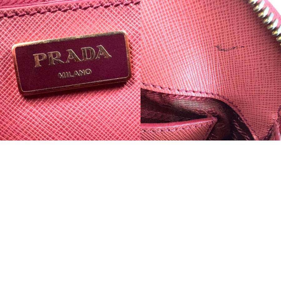 PRADA プラダ ハンドバッグ ショルダーバッグ ピンク 14061 レディース【中古】 z7812 PRADA（プラダ） ハンドバッグ ショルダーバッグ レザー ピンク