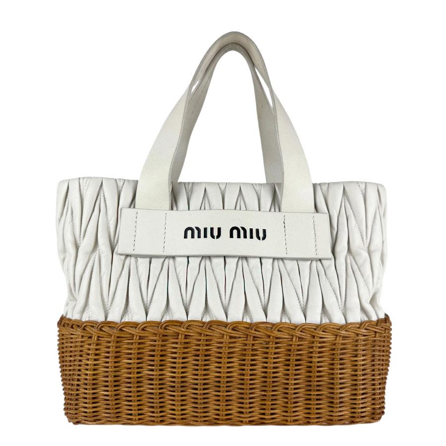 miu miu（ミュウミュウ） ハンドバッグ ショルダーバッグ レザー