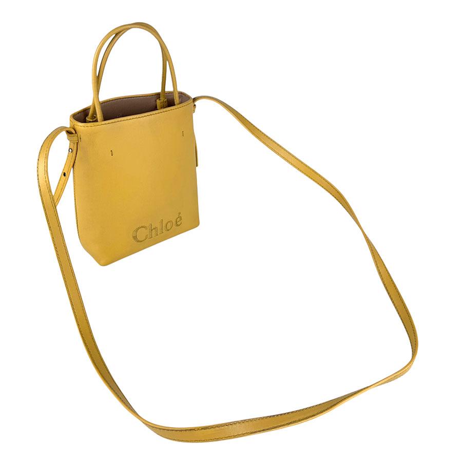 Chloe（クロエ） ハンドバッグ ショルダーバッグ レザー イエロー系