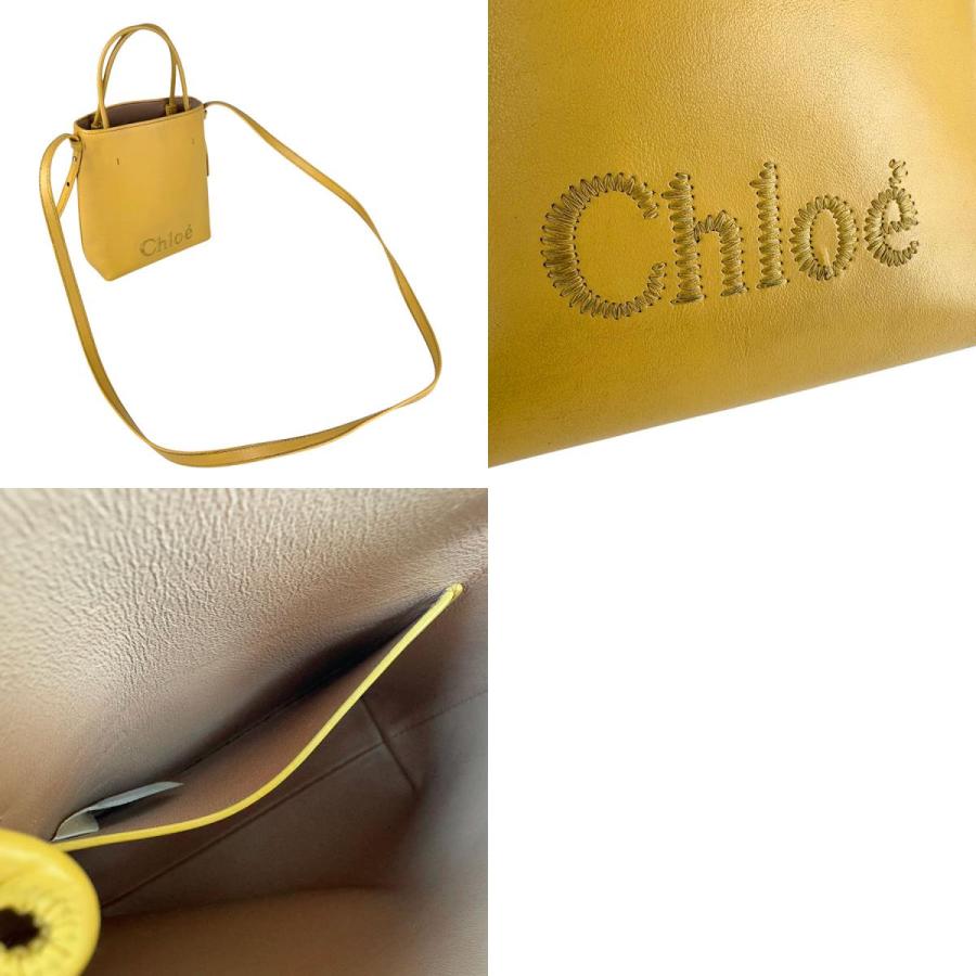 Chloe（クロエ） ハンドバッグ ショルダーバッグ レザー イエロー系