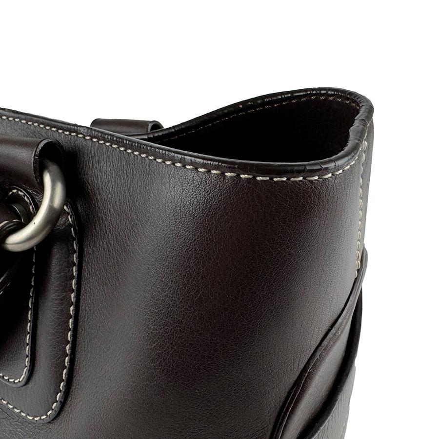 CELINE（セリーヌ） ハンドバッグ ブギーバッグ レザー ダークブラウン
