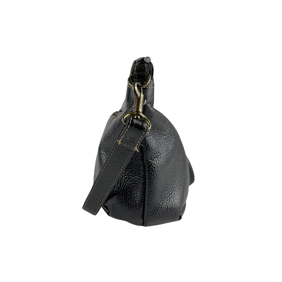 Givenchy ブラックレザーショルダーバッグ 中古・古着通販】GIVENCHY (ジバンシィ) レザーショルダーバッグ