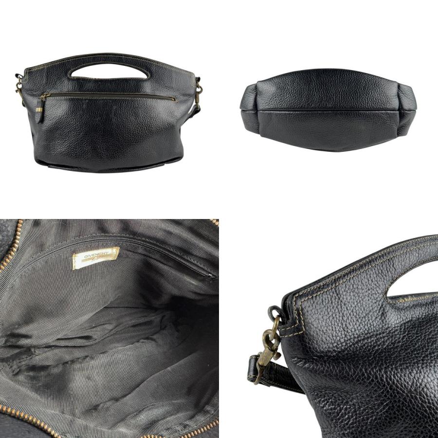ジバンシィ GIVENCHY ショルダーバッグ ハンドバッグ レザー ブラック