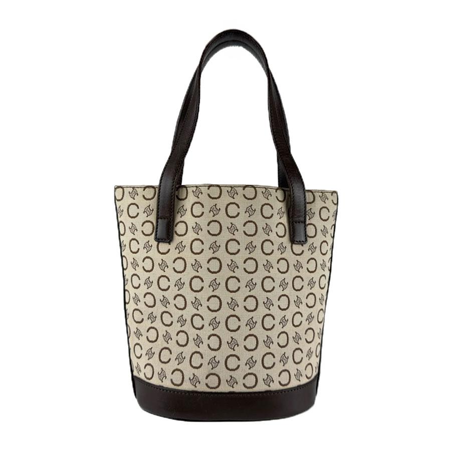 CELINE（セリーヌ） ハンドバッグ キャンバス/レザー ベージュ
