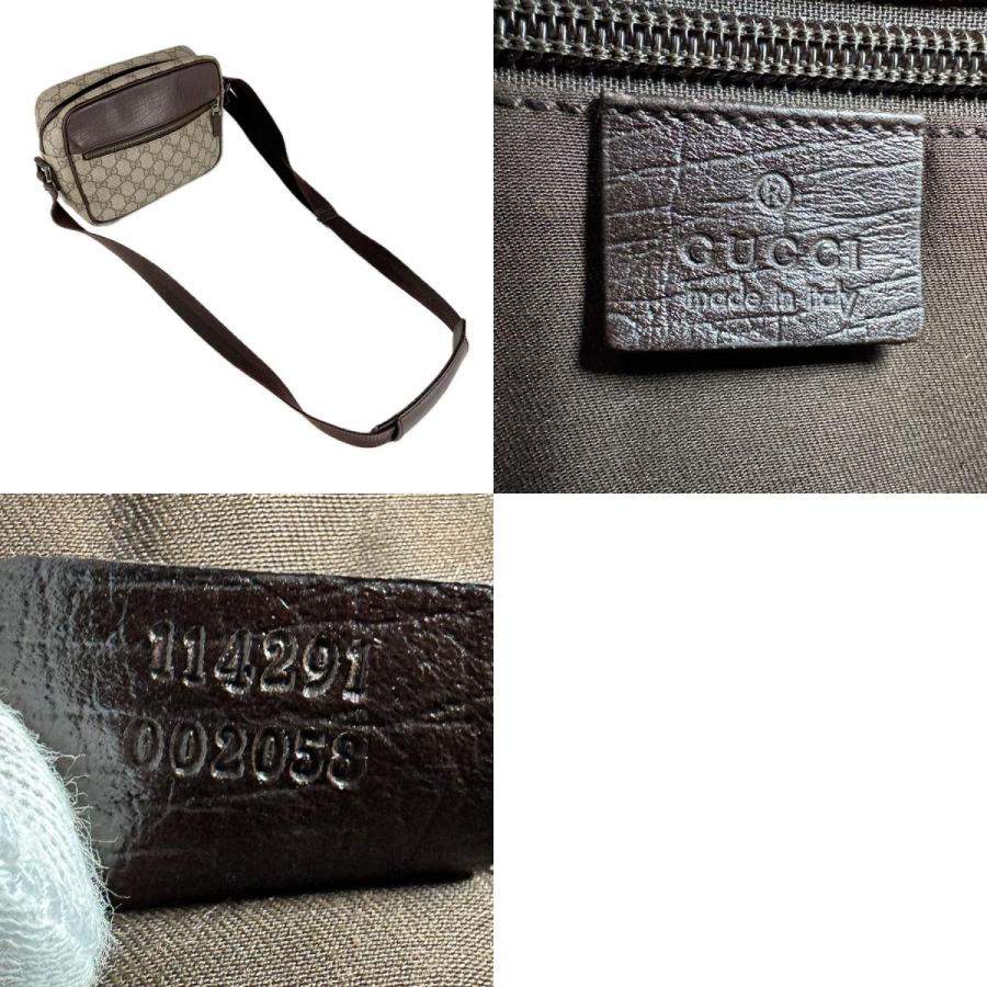 GUCCI（グッチ） ショルダーバッグ GGスプリームキャンバス/レザー