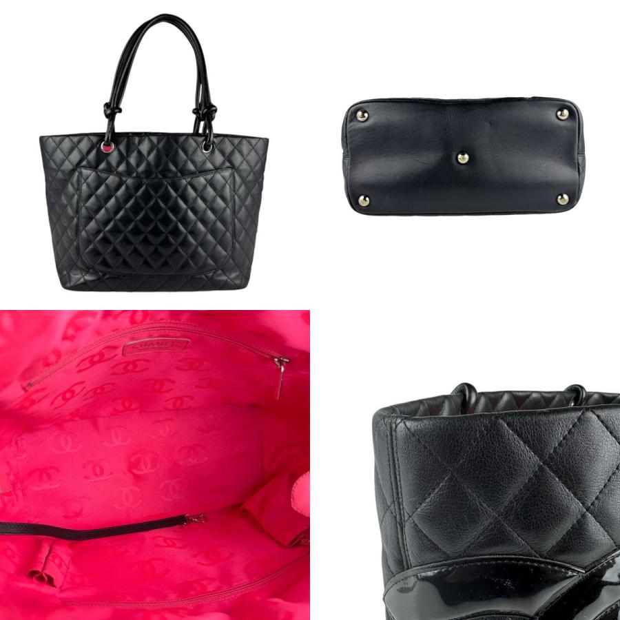 CHANEL（シャネル） ショルダーバッグ カンボンライン レザー/パテント