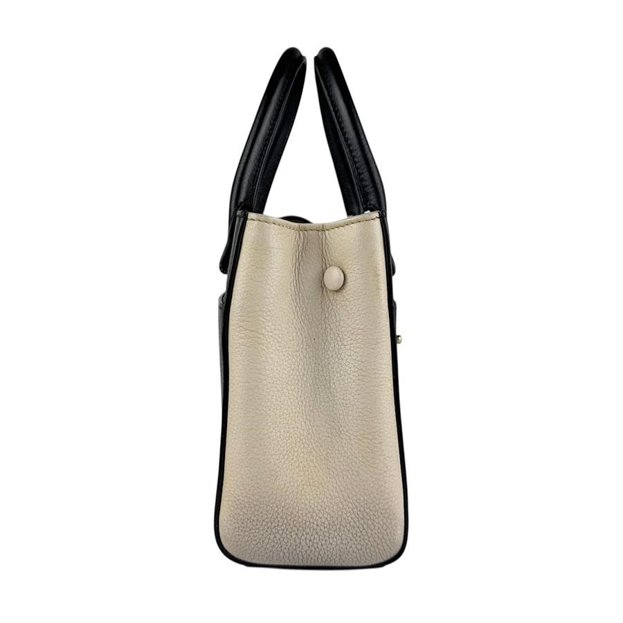 CHANEL（シャネル） ハンドバッグ レザー ブラック/アイボリー