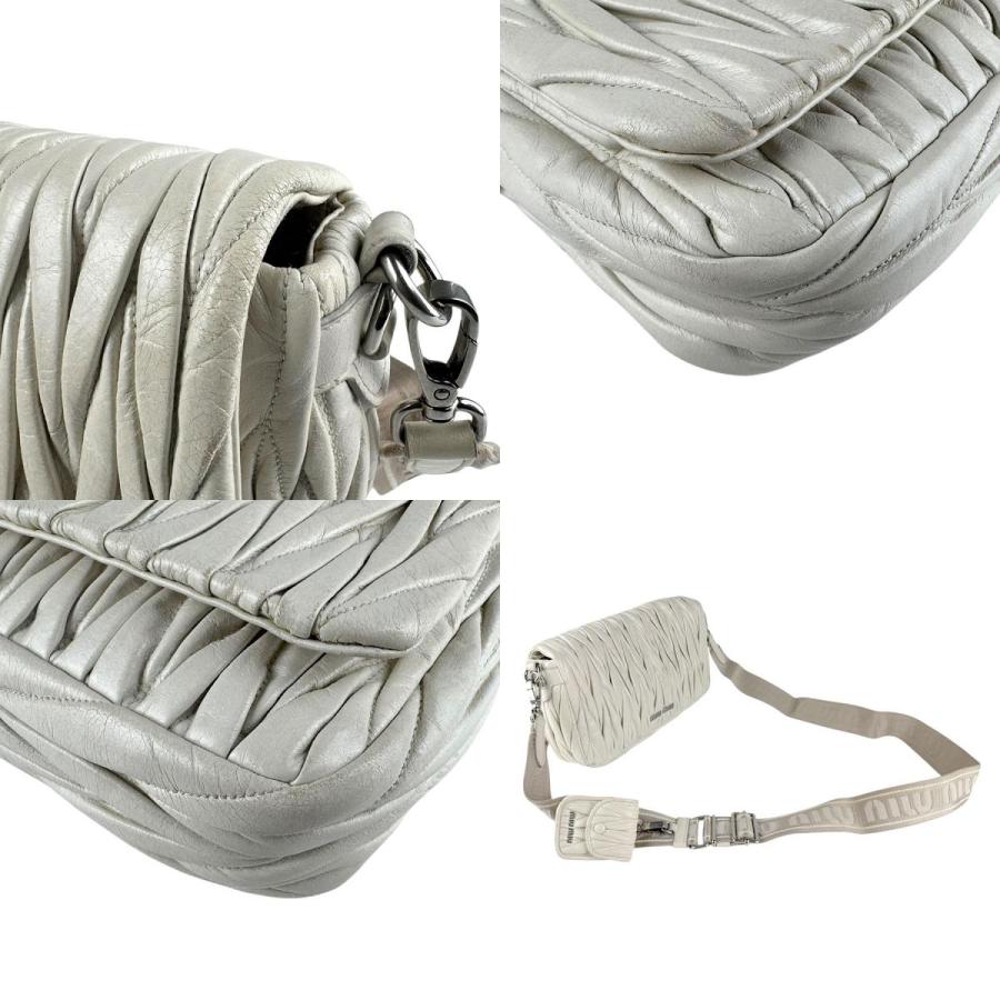 miu miu（ミュウミュウ） ショルダーバッグ マテラッセ レザー