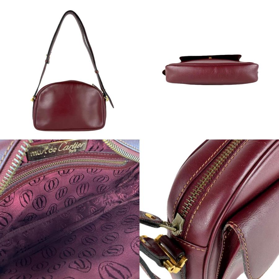 Cartier（カルティエ） ショルダーバッグ マストライン レザー
