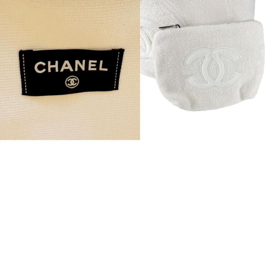 CHANEL ビーチタオル CHANEL（シャネル） ビーチバッグ & ビーチタオル セット コットン