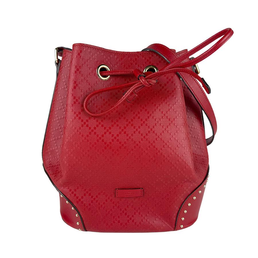 【美品】GUCCI ディアマンテ ショルダーバッグ レザー 斜め掛け GUCCI（グッチ） 斜め掛けショルダーバッグ ディアマンテ レザー