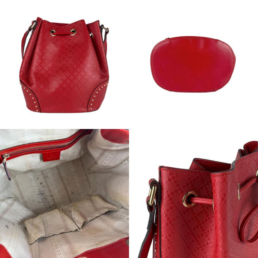 GUCCI（グッチ） 斜め掛けショルダーバッグ ディアマンテ レザー