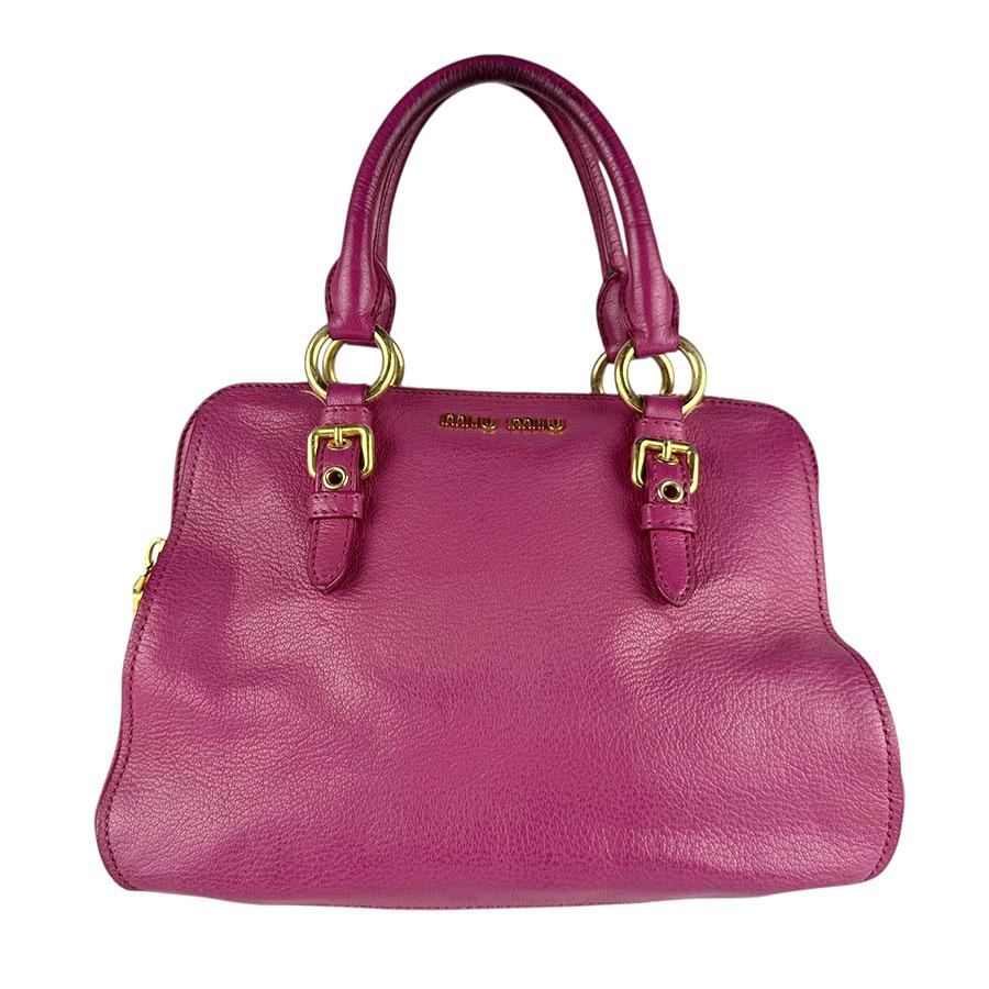 miu miu（ミュウミュウ） ハンドバッグ ショルダーバッグ レザー