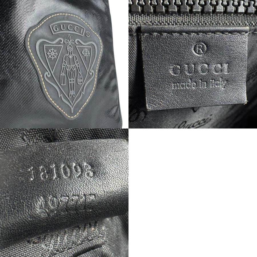 GUCCI（グッチ） ショルダーバッグ PVC ブラック : ブランドバリュー