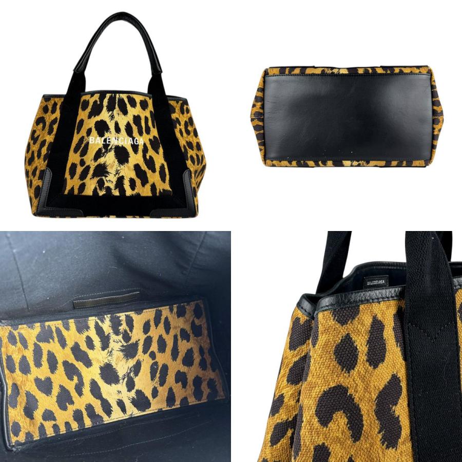 BALENCIAGA（バレンシアガ） ハンドバッグ ネイビーカバスS キャンバス