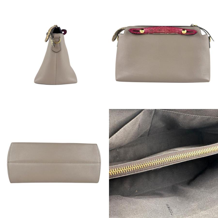 フェンディ バイザウェイ　パイソン 蛇革　2way ※ハンドル部要確認 フェンディ バイザウェイ ハンドバッグ ショルダーバッグ パイソン