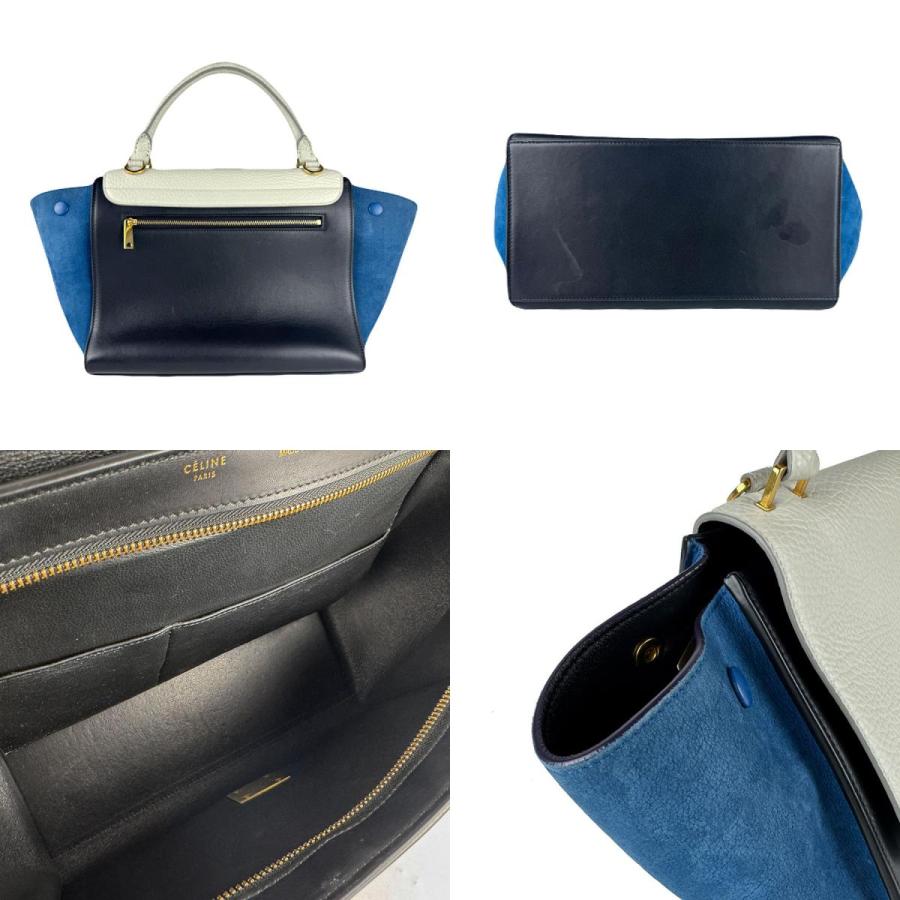 CELINE（セリーヌ） ハンドバッグ ショルダーバッグ トラペーズ レザー