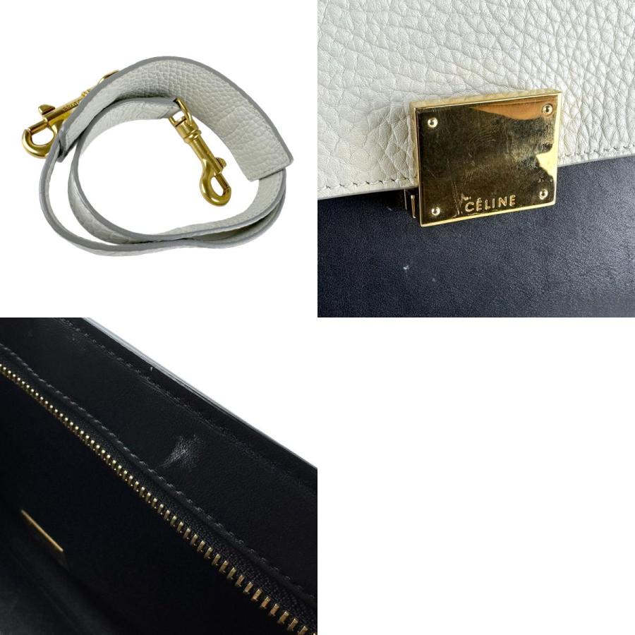 CELINE（セリーヌ） ハンドバッグ ショルダーバッグ トラペーズ レザー