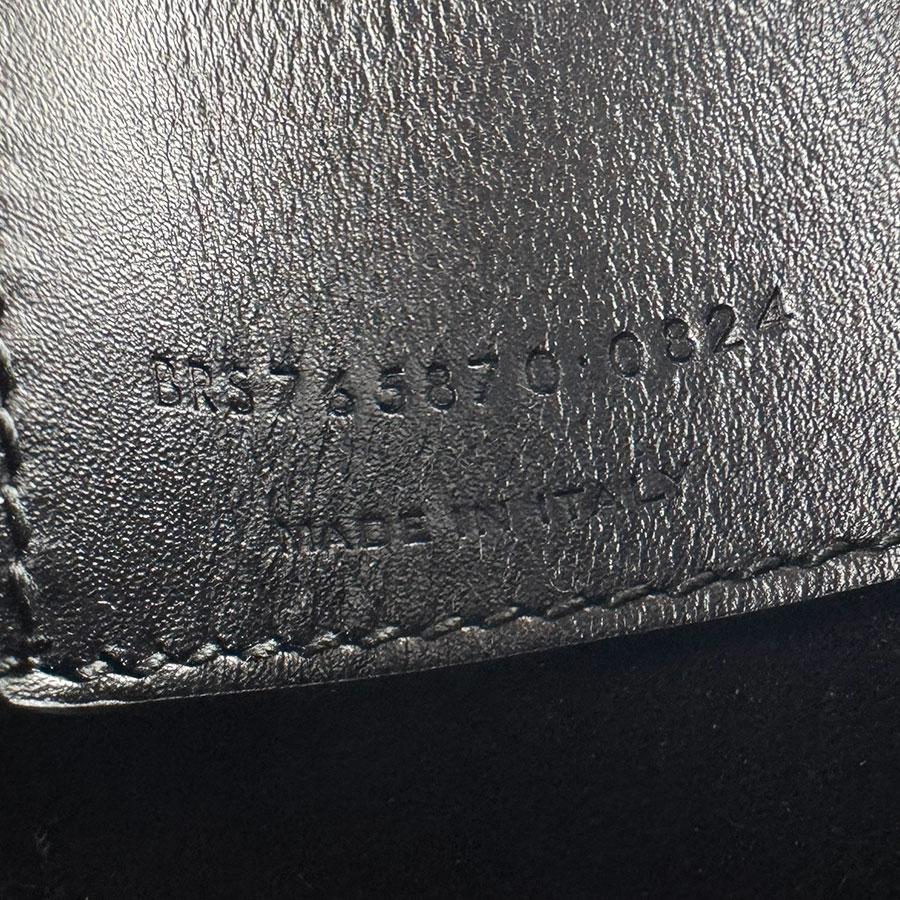 サンローラン SAINT LAURENT ショルダーバッグ Le 37 ミニバケットバッグ レザー ブラック_13