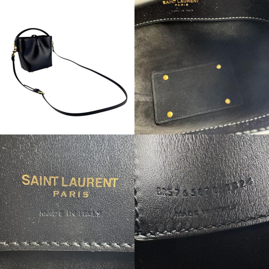サンローラン SAINT LAURENT ショルダーバッグ Le 37 ミニバケット