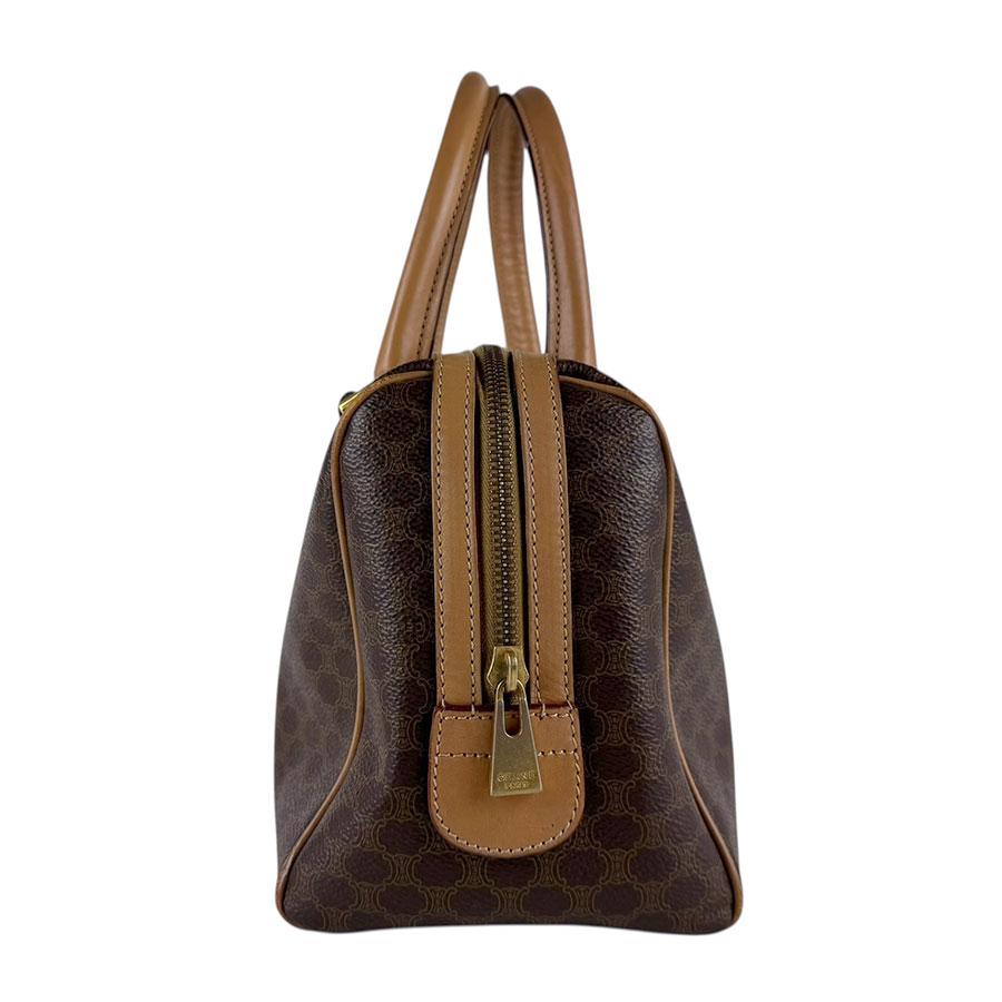 CELINE（セリーヌ） ハンドバッグ マカダム PVCコーティングキャンバス