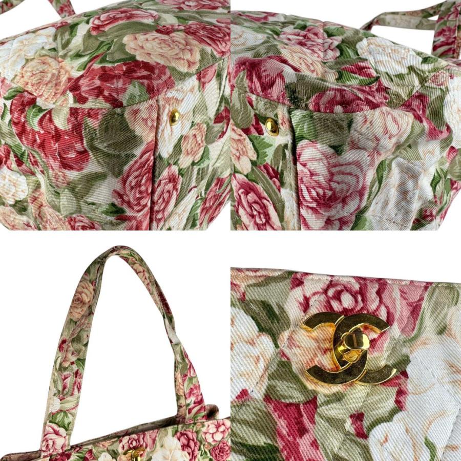 CHANEL（シャネル） ショルダーバッグ トートバッグ コットン マルチ  