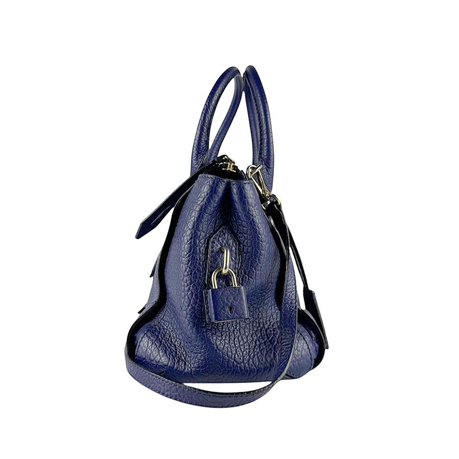 BURBERRY バーバリー ハンドバッグ ブルー レディース ブランド BURBERRY（バーバリー） ハンドバッグ ショルダーバッグ レザー