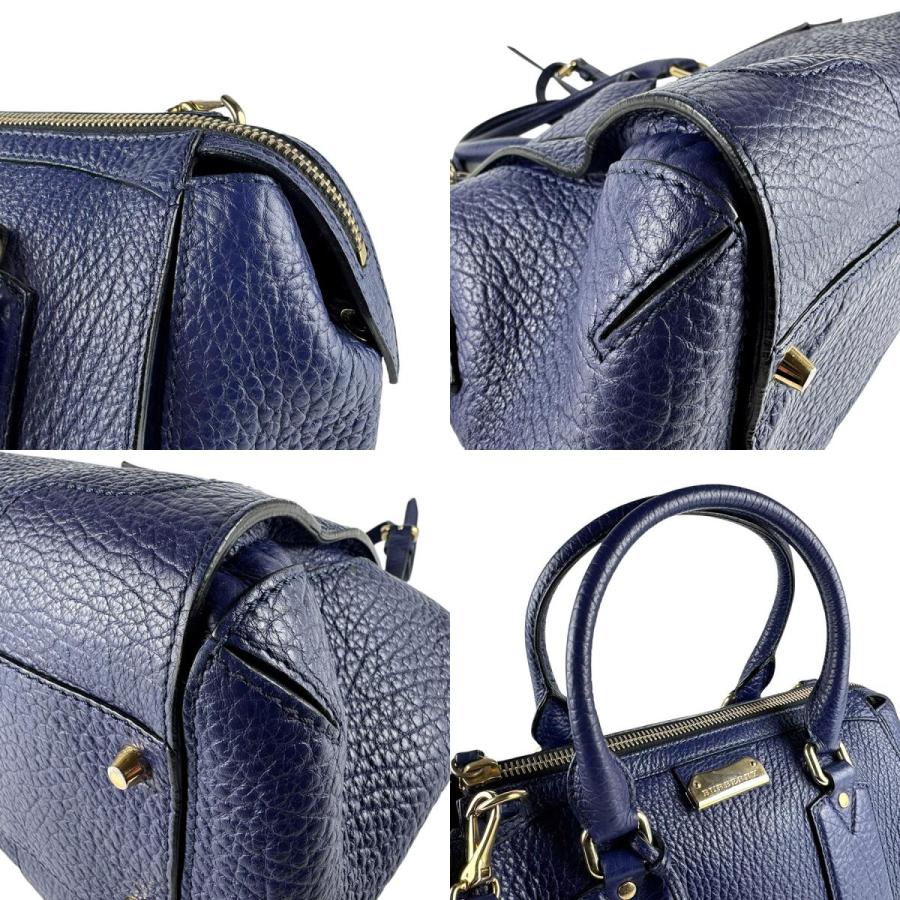 Burberry バーバリー　レザー ハンドバッグ BURBERRY（バーバリー） ハンドバッグ ショルダーバッグ レザー