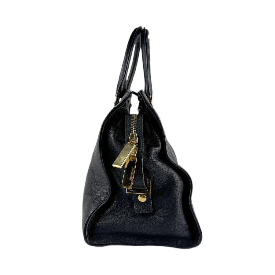 サンローラン SAINT LAURENT ハンドバッグ Yライン カバス レザー