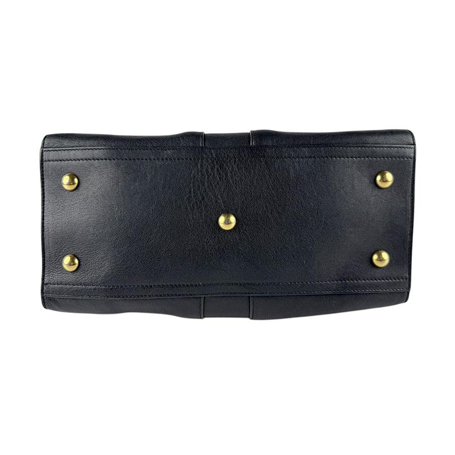 サンローラン SAINT LAURENT ハンドバッグ Yライン カバス レザー