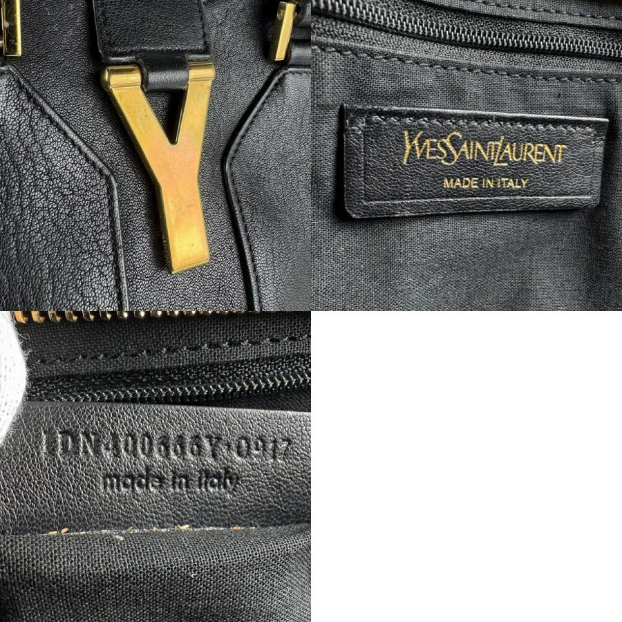 サンローラン SAINT LAURENT ハンドバッグ Yライン カバス レザー