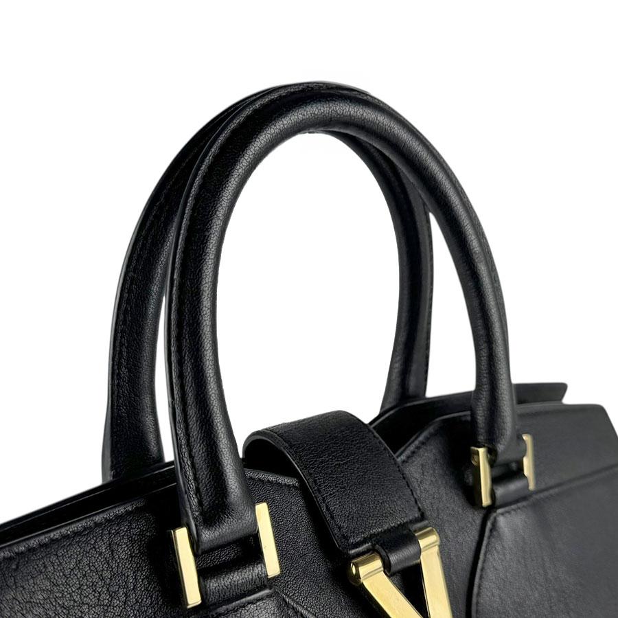 サンローラン SAINT LAURENT ハンドバッグ Yライン カバス レザー
