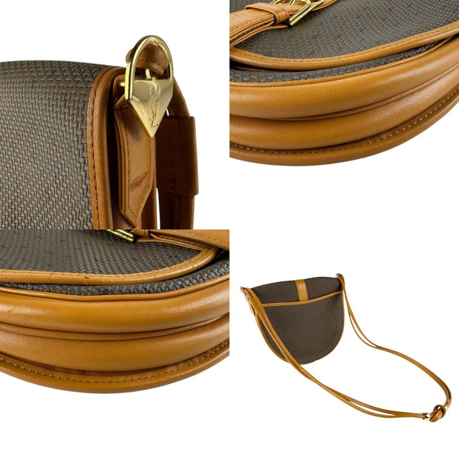 YSL サンローラン　ブラウン ショルダーバッグ Yves Saint Laurent（イヴ・サンローラン） イヴ サンローラン