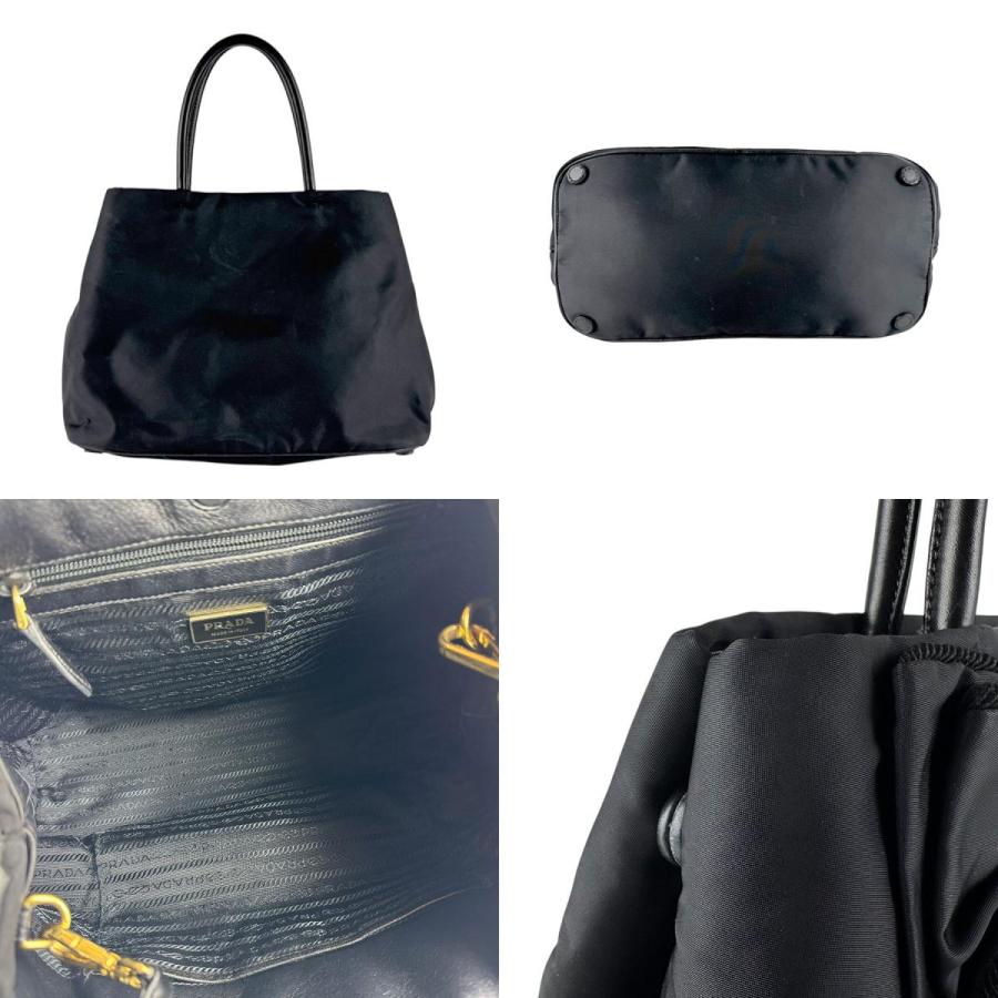 PRADA（プラダ） ハンドバッグ ショルダーバッグ リボン ナイロン