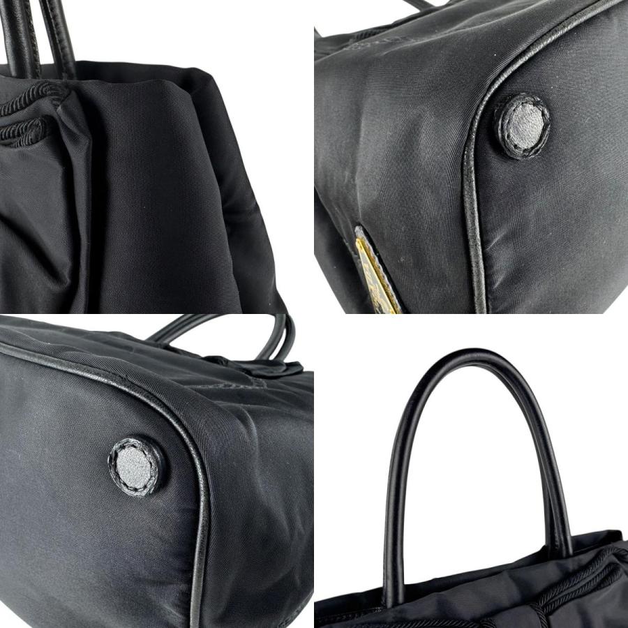 PRADA（プラダ） ハンドバッグ ショルダーバッグ リボン ナイロン